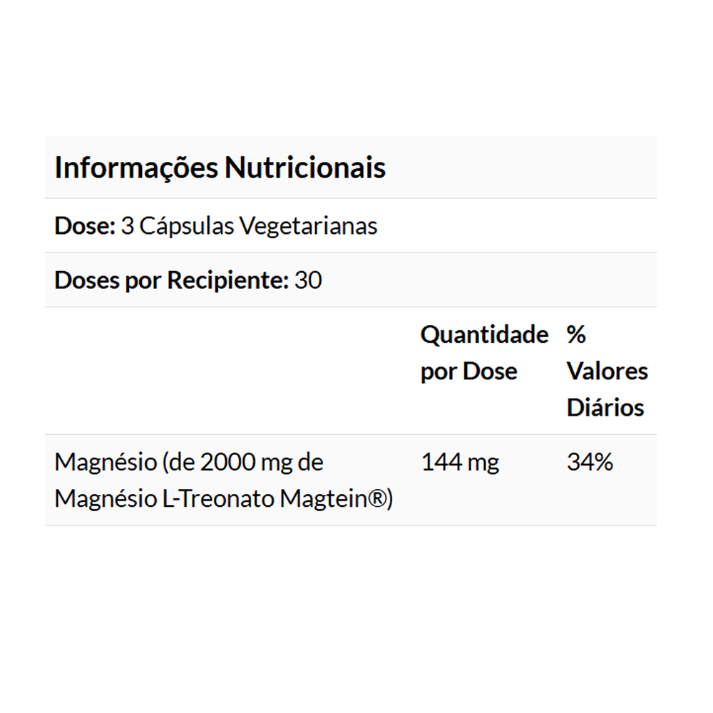 Neuro-MAG Magnesium Life Extension 90caps Imported