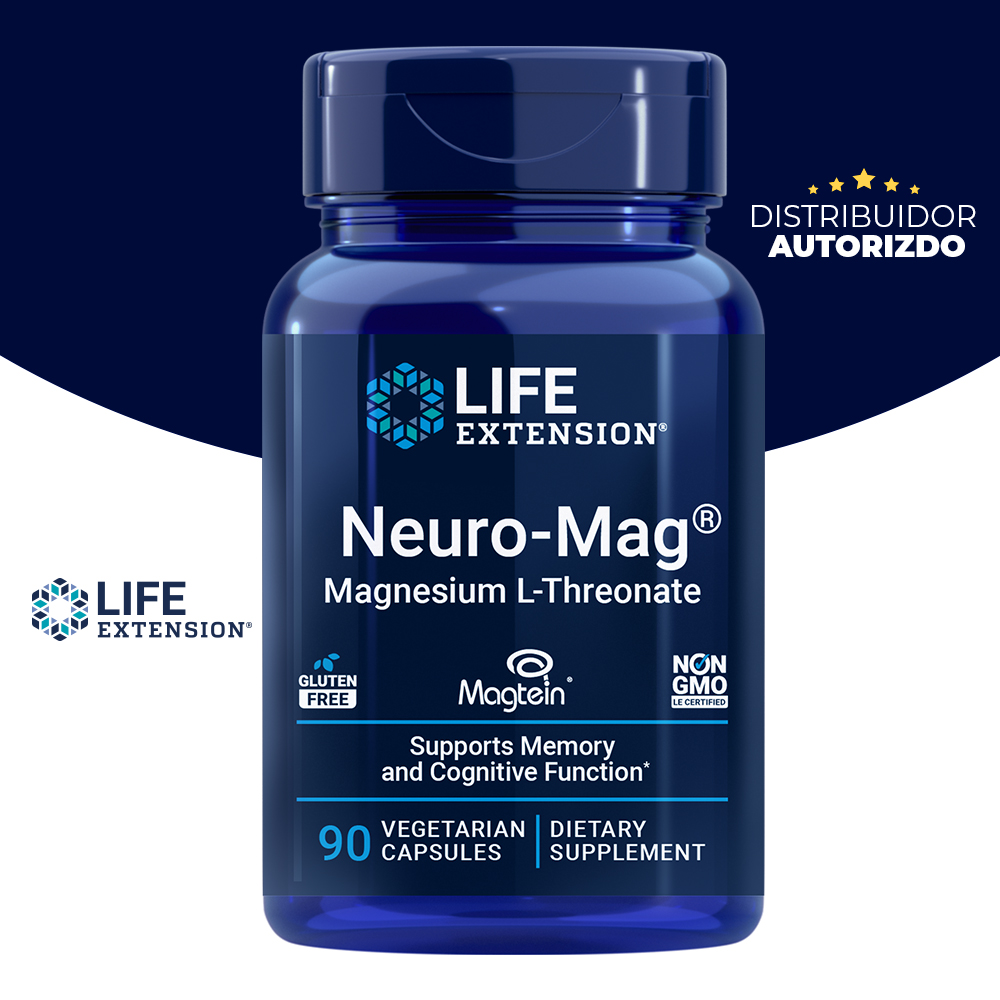 Neuro-MAG Magnesium Life Extension 90caps Imported