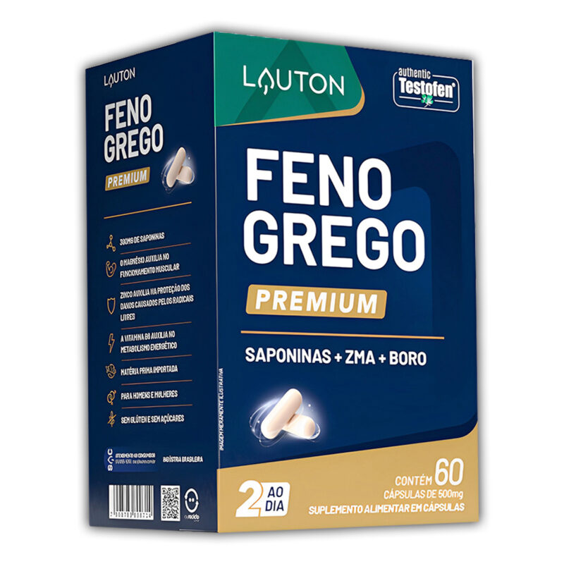 Greek hay Lauton with saponins ZMA + Boron 60 Caps
