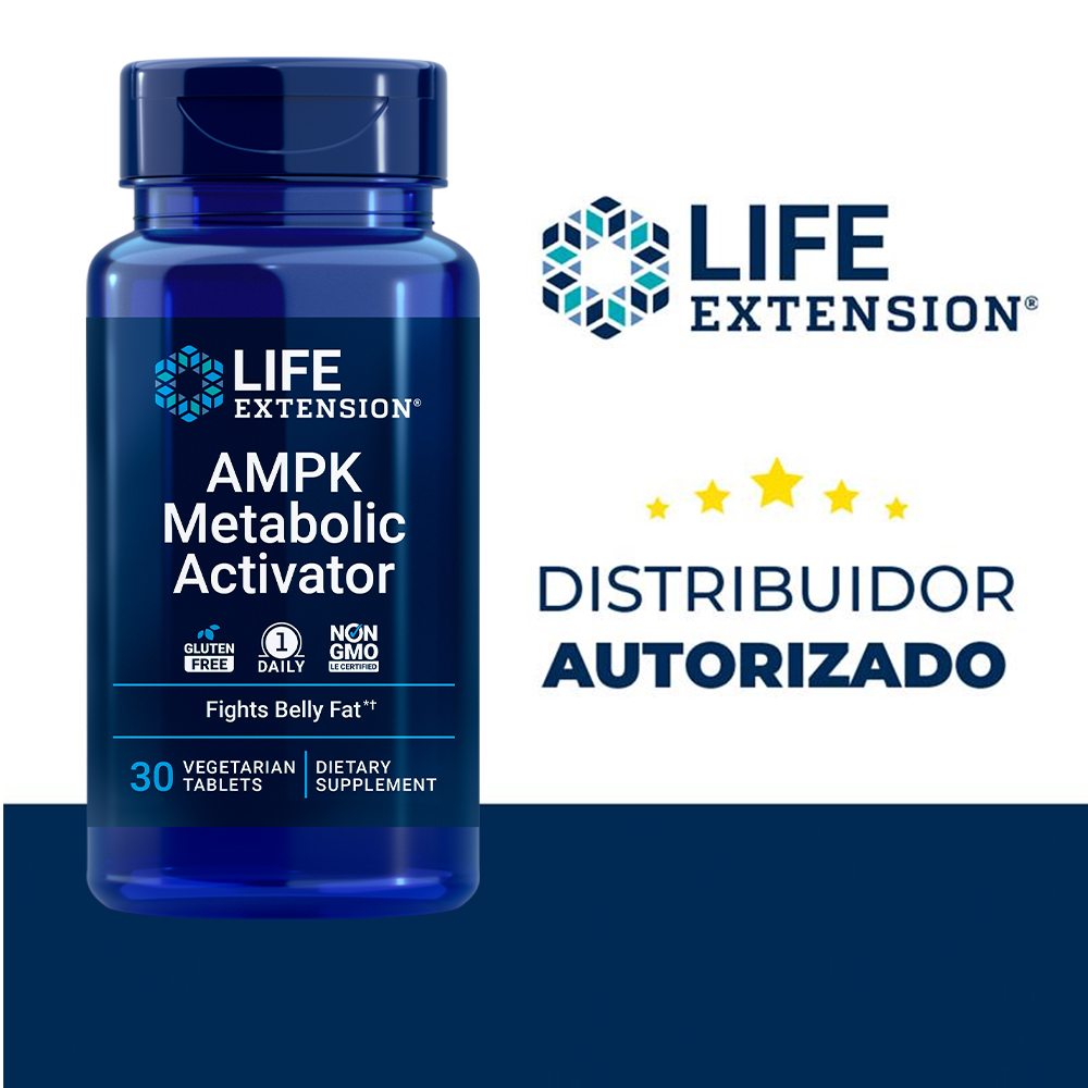 Metabolic activator Ampk Life Extension 30TABS Imported